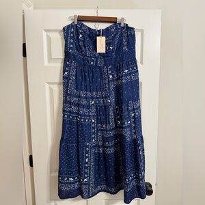 Universal thread Strapless midi dress